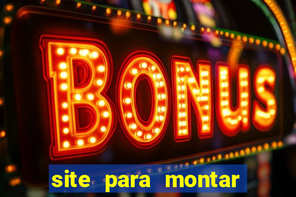 site para montar time de futebol